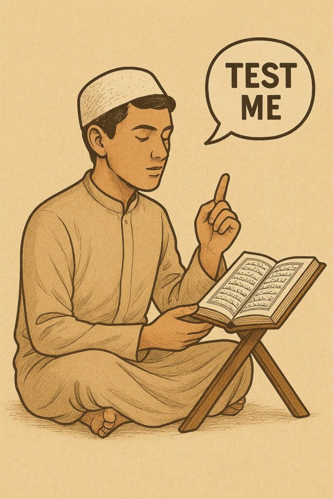 Navigating the \'Test Me  قيمني\' Process